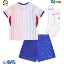 Francuska Gostujuci Dres za djecu EP 2024 Kratak Rukav (+ Kratke hlače)